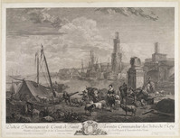 KG 13332
<br/>
Het laden van de levende dieren
<br/>
<em>Lebas, Jacques Philippe (1707-1783)</em>